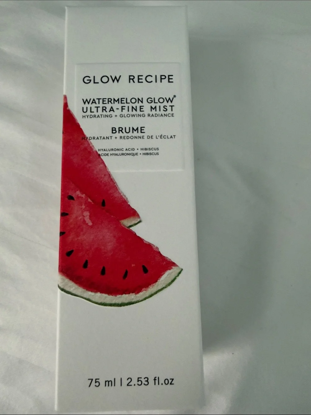 Glow Recipe hydrating facial